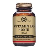 Vitamina D3 400UI (10mcg) - 100 perlas